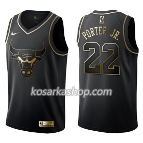 Dres Chicago Bulls Otto Porter Jr. 22 Nike Crna Golden Edition Swingman